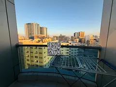 Two-bedroom furnished apartment with a living room for monthly rent on Ajman Corniche. Second occupa