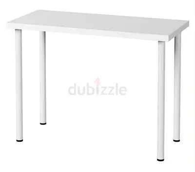 Modern White Minimalist Desk Table