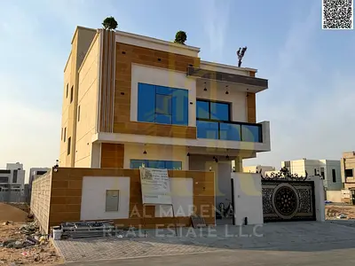 فيلا فاخرة للبيع بموقع استراتيجي مميز مقابل جميع الخدمات طابقين وروف بسعر شامل رسوم التسجيل