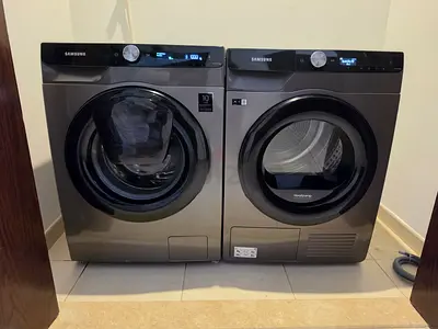 Samsung Latest model Separate 9kg Washer 9kg dryer Set Excellent Condition with WiFi Assist