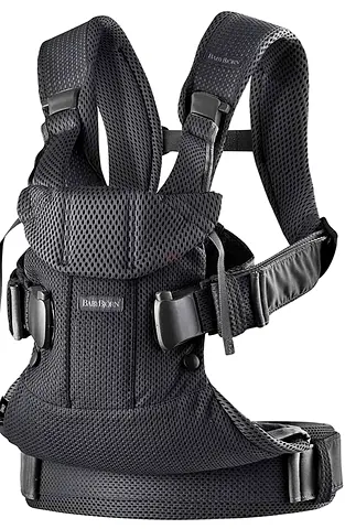 Black .Babybjorn mesh Air one (0 to 3years