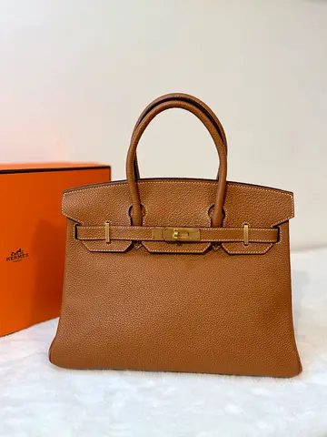 Birkin 30 (Gold on gold)