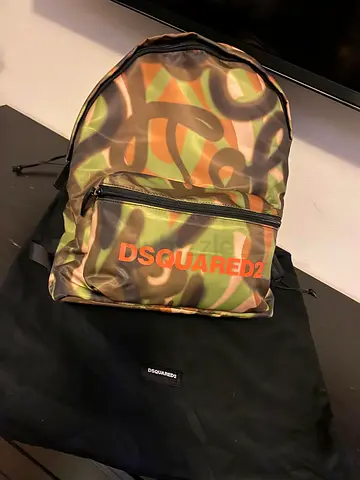 DSquared2 camouflage print backpack - brand new