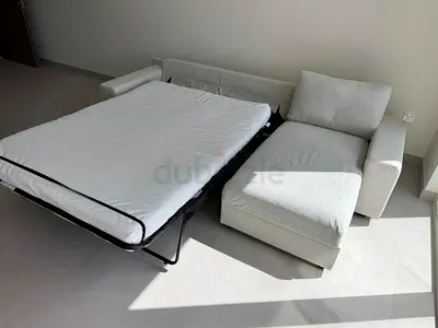 IKEA vimle L Shape Sofa bed with storage beige color