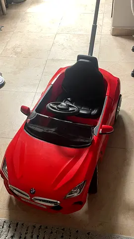 Red BMW Ride-on Push Car for Kids