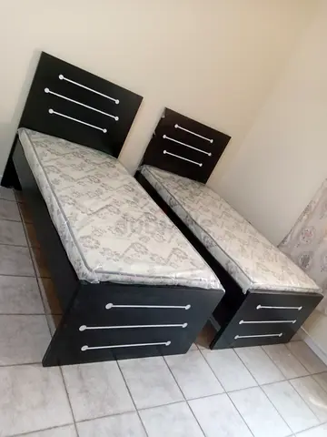 Single Bed with Mattress 90×190cm