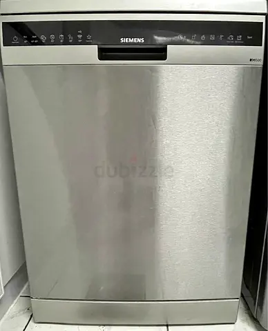 Siemens iQ500 Free Standing Dishwasher, 8 Programs, 13 Place Settings, 60 cm, Brushed steel anti-fin