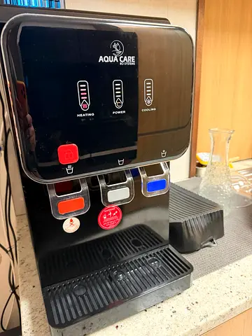 Aqua Care Countertop Water Dispenser — Hot/Cold/Tepid - Excellent Condition