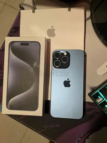 iPhone 15 Pro Max 256GB-Blue tdra version (with box)