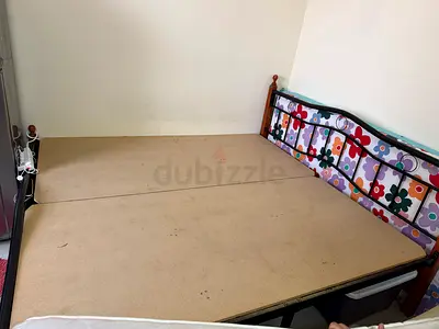 Sturdy Metal King Size Bed Frame with metal Headboard