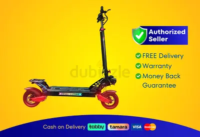 Electric Scooter Wind Horse H8 - Red | Brand New | Warranty | FREE Delivery