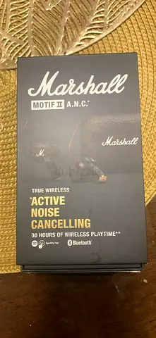 Marshall Motif II ANC True Wireless Earbuds - Black (Used)