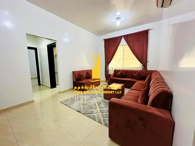 شقة فاخره غرفتين وصالة مع بلكونه مفتوحه.عجمان المويهات.مفروشه بالكامل للإيجار الشهري. الايجار يشمل الفواتير والإنترنت وموقف