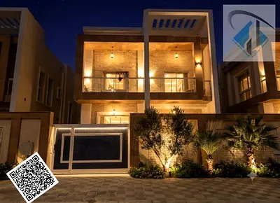 Villa for rent in the heart of Al Yasmin, Ajman - first occupancy, ready to move in - close to all services - very attractive price - on the main road