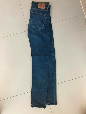 Levis 510 Mens Slim Jeans Blue, Size W30 L32