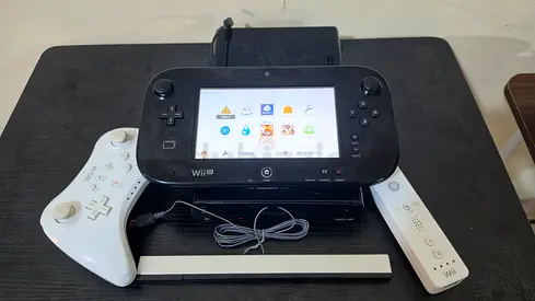 Nintendo wii u modded with games and library