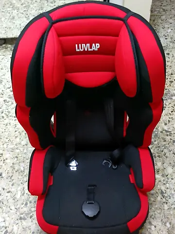 Red LuvLap Infant Car Seat - Good Condition