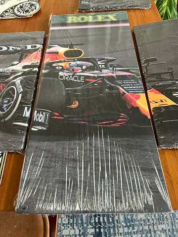 Red Bull racing canvas art