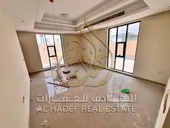 Brand new villa for rent in Al Hooshi, Sharjah. First occupancy. 4 master bedrooms, majlis, living r
