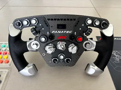 Fanatec ClubSport Carbon Fiber Steering Wheel F1 2019 Limited Edition — Brand New, Never Used