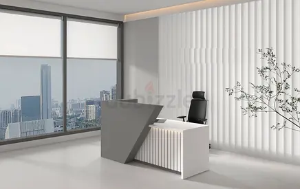 Elox Reception Table | Modern Office Reception Desk UAE