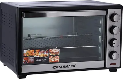 Olsenmark countertop electric oven 47L - good condition فرن كهربائي صغير