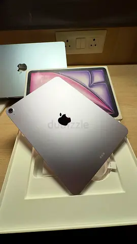 iPad Air 11 M3 (2025) 128GB Purple – 96% Battery Health, Full Box Unopened Accessories