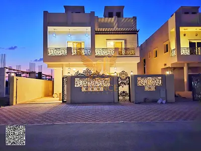 Luxury Villa for Sale in Al Helio 2, Ajman | 5 Master Bedrooms | Prime Location Near Azha Community