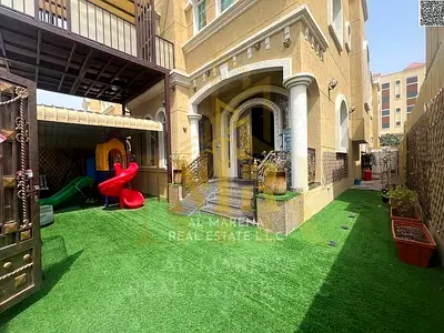 Luxury Villa for Sale in Al Muwaihat 3 | 3100 sq ft | Two Floors + Roof | 5 Master Bedrooms | Majlis and Living Room | Maid's Room | Kitchen | Electri