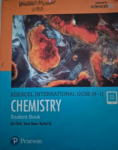 IGCSE Chemistry student book