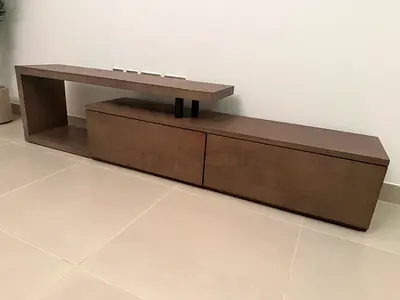 Brown TV bench for sale