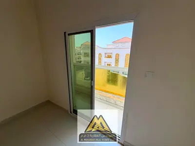 One bedroom and living room with balcony in Al Muwaihat 1, near Mohammed Bin Zayed Street, next to