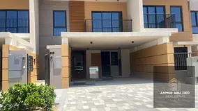 A 3-bedroom villa for annual rent in Azha Ajman community, featuring a study, maid's room, 5 bathroo