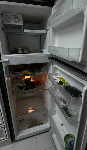 Used Double-Door Refrigerator in Working Condition