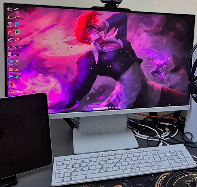 Lenovo All-in-One Desktop Monitor - 27-inch (Like New)