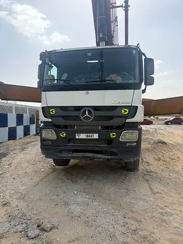Excellent Condition Sany Concrete Pump 56m with Mercediz Chasis 2018
