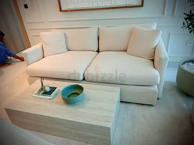 Excellent condition cratebarrel three seater sofa
