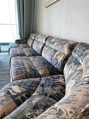 Multicolour marina home couch