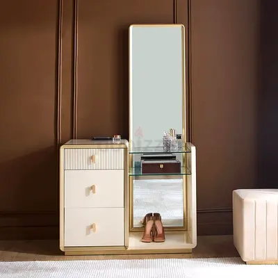 Qubba Dresser Mirror with Storage