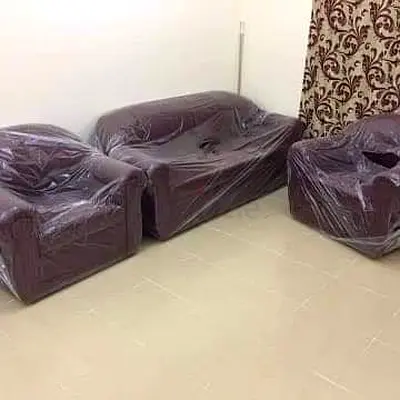 3-Piece Sofa Set (2 Single Chairs + 1 Two-Seater) -
