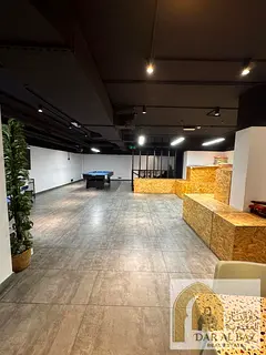 Office for annual rent in Al Majaz 2 area, on the Corniche Al Buhaira. The office is fully furnished