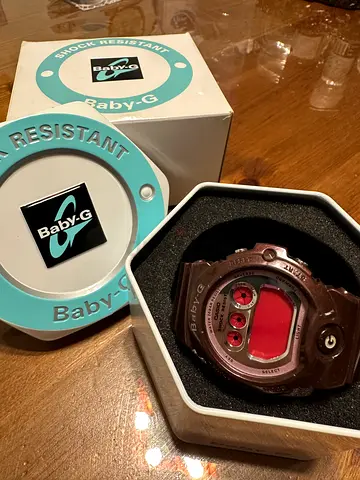 Baby-G shock resistant Casio watch