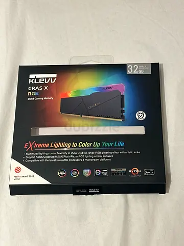 KLEVV CRAS X RGB 32GB DDR4 RAM (used) (original box)