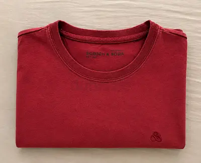 Scotch Soda maroon crew neck sweatshirt - size S