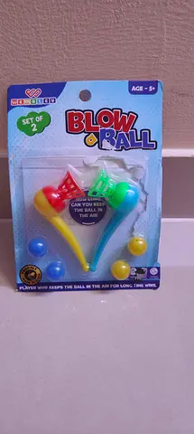 Brand New Wembley Blow Ball Toy Set of 2