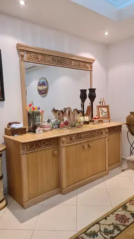 cabinet and mirror