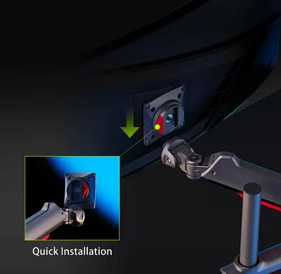 NB Extra Height Gaming Monitor Arm for 32 to 60 inc Monitor