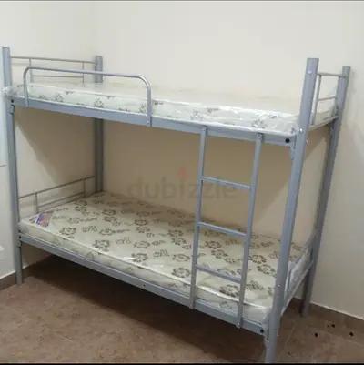 Metal Bunk Bed with Two Mattresses brand new
