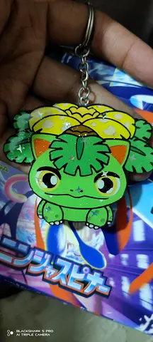 Bulbasaur Pokémon Keychain - Cute Green Vinyl Charm