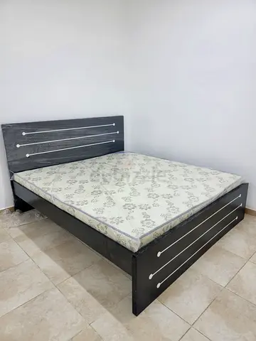 Brand new mdf king size bed with medical mattress available.